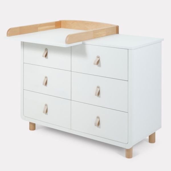 Комод RANT DORMA, 6 ящиков, White