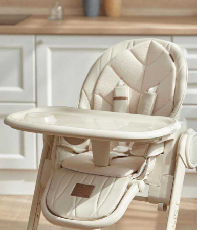 Стул для кормления Happy Baby BERNY LUX beige new