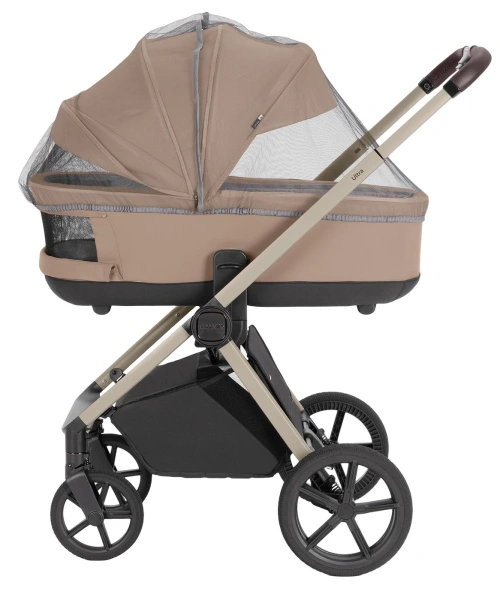 Коляска 2в1 Carrello Ultra 6527 Floral Beige 2025