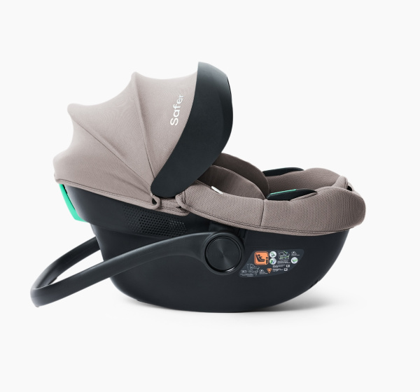 Автолюлька Happy Baby Safer (beige grey)