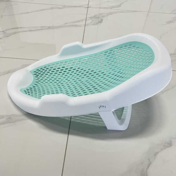 Горка для купания силиконовая. Мятная