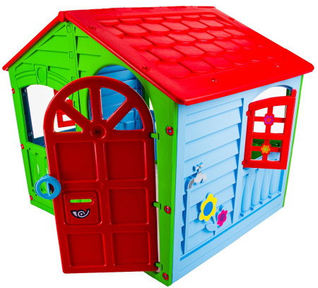 Игровой домик Palplay Красный/Голубой/Зеленый/Maayan,140*111*115h