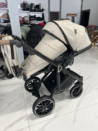 Коляска 3в1 LuxMom F2 Бежевый