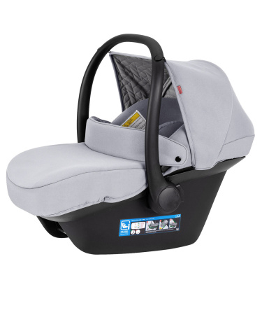 Коляска 3в1 Carrello Ultimo 6521 Arctic Grey Chrome