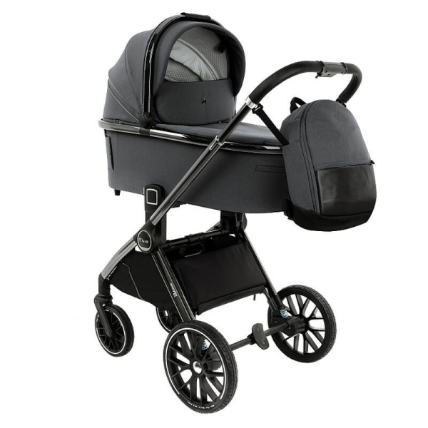 Коляска 2в1 Pituso Mayla Lux Dark Grey