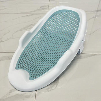 Горка для купания силиконовая. Голубая