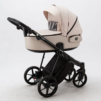 Коляска 2в1 Adamex Porto Ткань Беж PS33