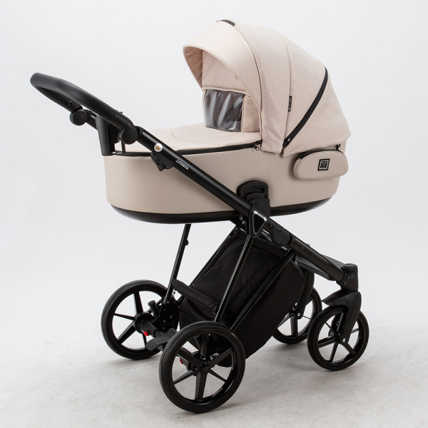 Коляска 2в1 Adamex Porto Ткань Беж PS33