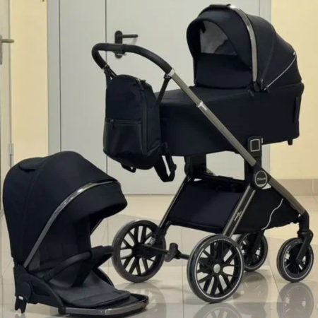 Коляска 2в1 Pituso Mayla Luxury Black