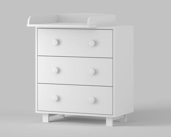 Комод Incanto Papi Lux Белый 80/3