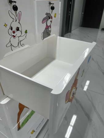 Комод пластиковый Бэмби 65*46*131см