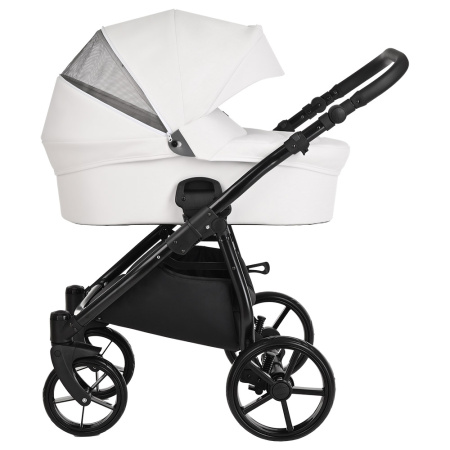 Коляска 3в1 Tutis Novo Кожа White (+Carrello Nova)