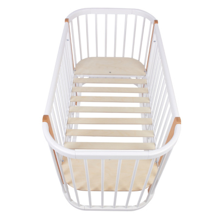 Кровать Солнышко Белый-Бук