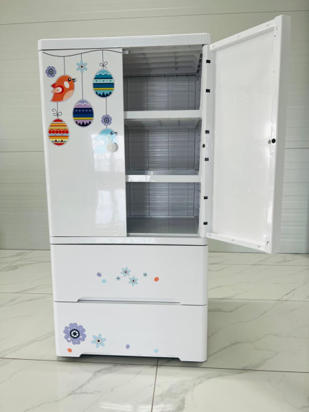 Комод пластиковый Пасха, ящики и полки, SG06С35