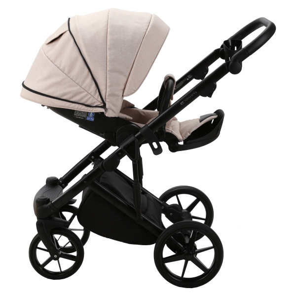 Коляска 2в1 Adamex Lumi Air Ткань Бежевая TK-20