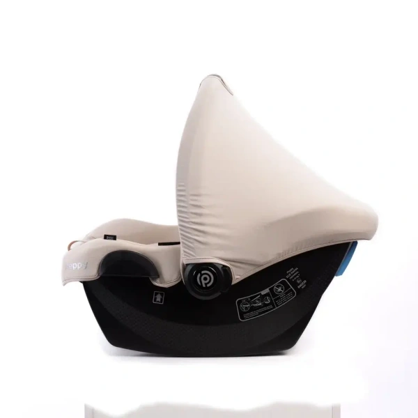 Автолюлька Peppy Rise (carbon) 40-87 см (milk)