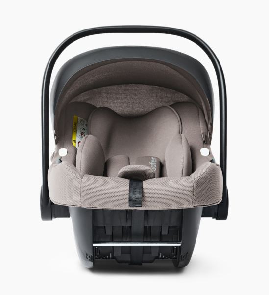 Автолюлька Happy Baby Safer (beige grey)