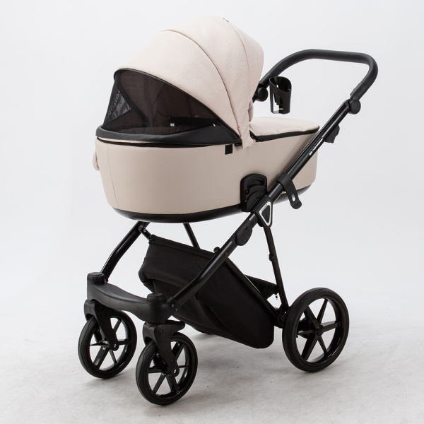 Коляска 2в1 Adamex Porto Ткань Беж PS33
