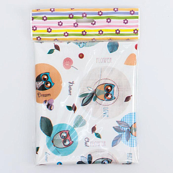 Клеенка Бусинка 50*70см, Совы, 5164367