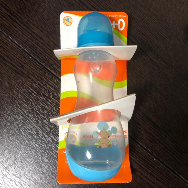 Бутылочка непроливайка с талией 250 мл, арт 2291, Lorelli