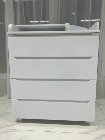 Комод Galaxy 80/4 Белый глянец