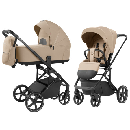 Коляска 2в1 Carrello Alfa 6522 Natural Beige