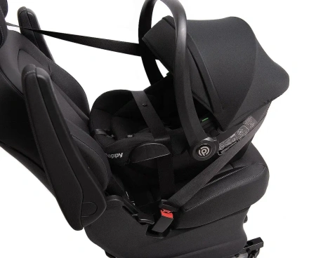 Автолюлька Peppy Rise (carbon) 40-87 см (milk)
