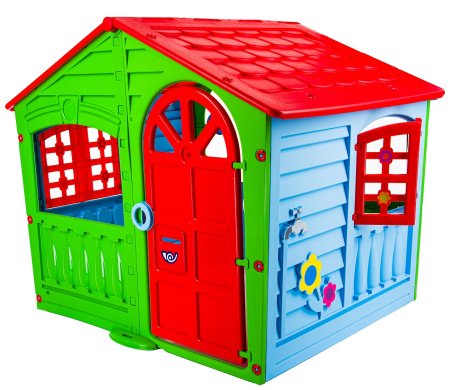 Игровой домик Palplay Красный/Голубой/Зеленый/Maayan,140*111*115h
