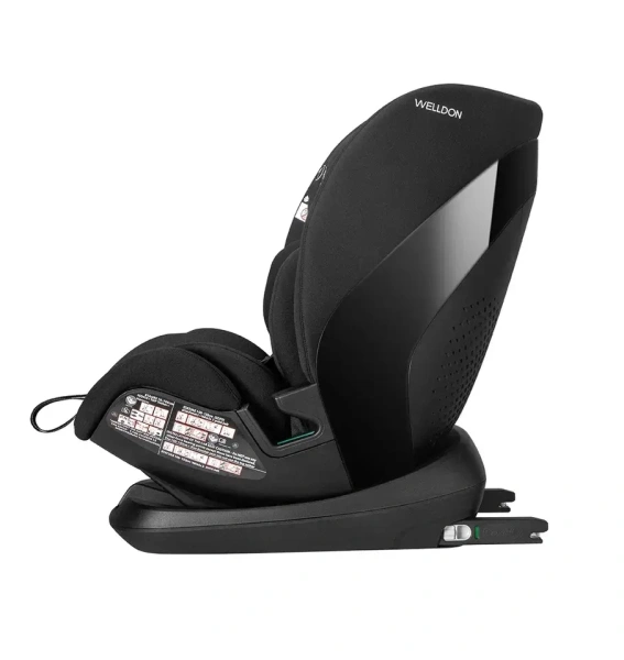 Автокресло Welldon Encore pro 9-36 i-Size 76-150 см (Ebony) черный