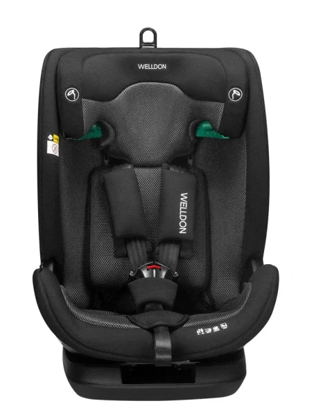 Автокресло Welldon Encore pro 9-36 i-Size 76-150 см (Ebony) черный