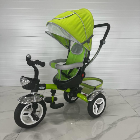 Велосипед трехколесный с ручкой 5899 Green