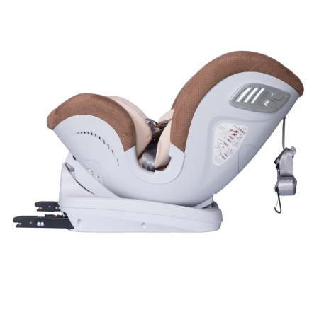 Автокресло 0-25 кг SisterBebe JM05 IsoFix Т.Бежевый Lux