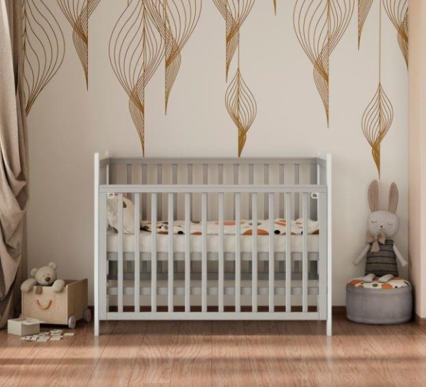 Кровать Lunna Lika Серая-Белая