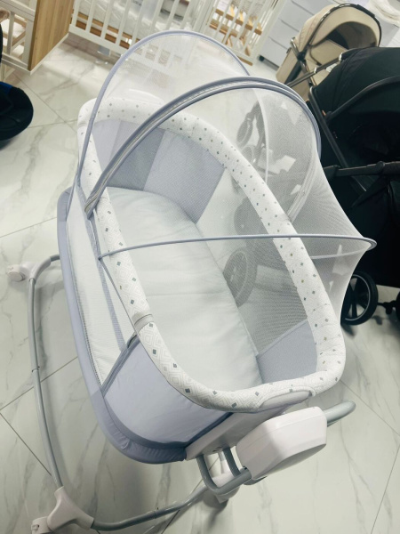 Колыбель Luxmom 08601 Светло-серый