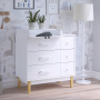 Комод с доводчиками Vintage ЛДСП Белый