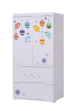 Комод пластиковый Игрушки, ящики и полки, SG06С35