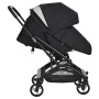 Коляска прогулочная с перекидной ручкой AMELI Black