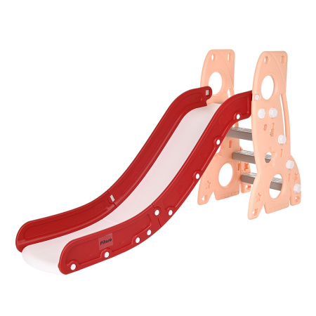 Горка Шаттл с баскет.кольцом Red/Красный,184*44*95h