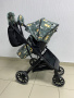 Коляска прогулочная LuxMom 740 Мультфильм/серая рама