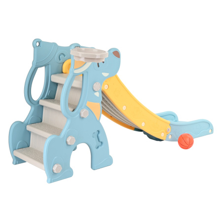 Горка Догги с баскет.кольцом Blue/Голубой, 170*52*82h