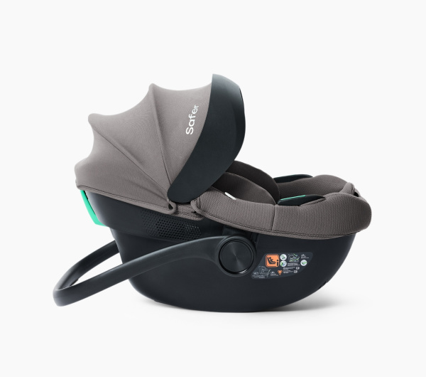 Автолюлька Happy Baby Safer (dark grey)