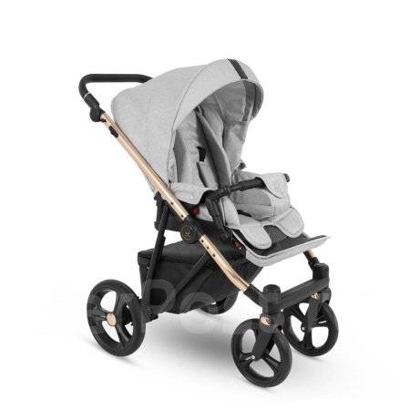 Коляска 3в1 Camarelo Belagio, св.серый меланж 01