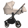 Коляска 2в1 Carrello Epica Черная рама Almond Beige