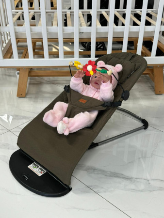 Шезлонг Luxmom для младенцев, хаки