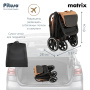 Коляска прогулочная Pituso Matrix XXL Mango-Tango