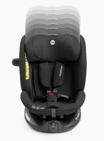 Автокресло 0-36 Happy Baby Kidster (black)
