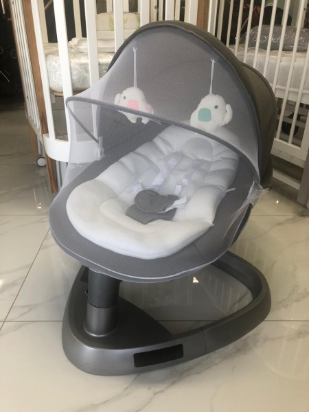 Электроколыбель Luxmom RS002 Серый