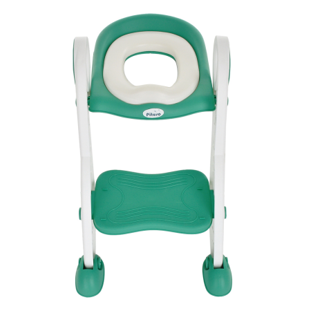 Сиденье для унитаза с лесенкой и ручками Green