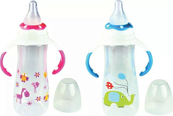 Бутылочка с ручками 250 мл / 621Б